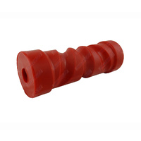 8" Inch Boat Trailer Self Centering Roller Red Soft Plastic 203mm 21mm Bore