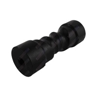 8" Inch Boat Trailer Keel Roller Self Centreing Black Rubber 203mm 21mm Bore