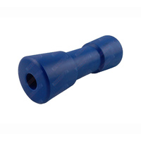 8" Inch Dog Bone Boat Trailer Keel Roller Blue Polypropylene 21mm Bore