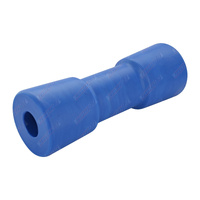 8" Inch Dog Bone Boat Trailer Keel Roller Hard Blue Polyethylene 26mm Bore