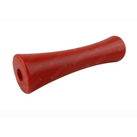 12" Inch Boat Trailer Concave Roller Red Soft Plastic 305mm 25mm Bore