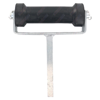 8" Inch Rubber Boat Roller and Single Stem Bracket Assembly
