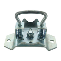 Swivel Type Jockey Wheel Clamp Standard 2 Hole Weld on for Trailers, Caravans, Boat Trailers and Campers