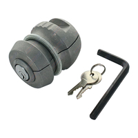 Trailer Coupling Lock Ant-Theft Expands in Coupling 50mm 2 Keys Included