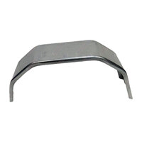 Trailer Mudguard 4 Fold Galvanised 9'' Inch Wide to suit 14'' Inch Wheel 