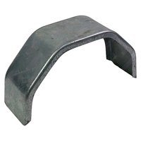 Trailer Mudguard 4 Fold Galvanised Finish 6'' Inch Wide to suit 8'' Inch or 10'' Inch Wheel 