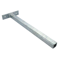 Support Bracket to Suit Trailer Mudguard 300mm Long Galvanised