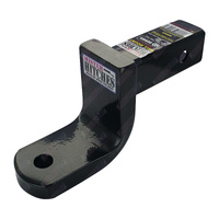 Mister Hitches Heavy Duty Tow Ball Mount Hitch Tongue Short Shank 3650Kg #MH004HDP