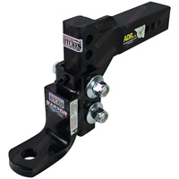 Mister Hitches Super Heavy Duty 16 Stage Raptor Tow Ball Mount Hitch Tongue 63.5mm Shank  4500Kg #MHABM45-S25