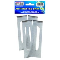 Mister Hitches Long Anti Rattle Hitch Shim Kit Stainless Steel #MHARSK4