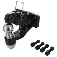 Mister Hitches Combination 6 Tonne Pintle Hook Hitch With 50mm Tow ball #MHPC1