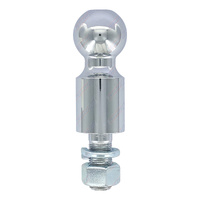 Mister Hitches Hi-Rise 50mm Chrome Tow Ball 50mm Shoulder #MHTB50HR2