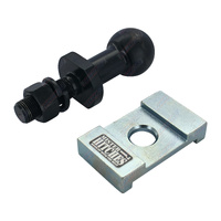 Mister Hitches 50mm Hi Rise Tow Ball and Retention Plate to suit Friction Couplings 3500Kg #MHTBHRK