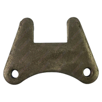Caliper Mount Weld on suit 40mm Square Axle for Mechanical Brakes Galvanised 10" Disc Hub