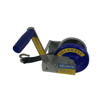 Atlantic Hand Winch Rated up to 550Kg UV Coated Polyester Webbing 