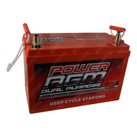 Power AGM Dual Purpose Starting & Deep Cycling Battery 12v 135AH 1000CCA