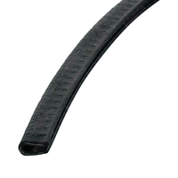 Pinch Weld Black PVC 13mm x 8m x 1 metre Long Automotive Trailers Marine