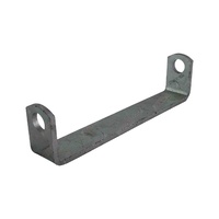 12'' Inch Flat Bracket with 26mm Dia hole to Suit 12" Boat Rollers Galvanised