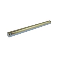 Zinc plated 203mm x 16mm Dia Roller Spindle to suit 6" Inch Flat Bracket Boat Trailer