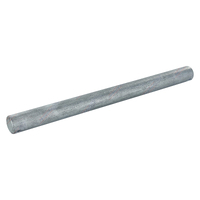 Galvanised 203mm x 16mm Dia Roller Spindle to suit 6" Inch Flat Bracket Boat Trailer