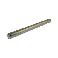 Zinc plated 240mm x 20mm Dia Roller Spindle to suit 8" Flat Bracket Boat Trailer