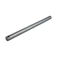 Zinc plated 285mm x 18mm Dia Roller Spindle to suit 8" Inch Eye Post Boat Trailer