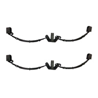 Rocker Roller Springs 5 Leaf 60mm Wide 2000KG Rating Set of 2 for Tandem Trailer Suspension