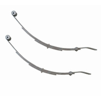 3 Leaf Slipper Spring 1/2" Eye 711mm Long Trailer Parts One Pair Dacromet Galvanised 850kg