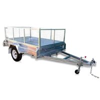 8 x 5 ft Premium Box Trailer with 600mm Cage – ATM 750kg