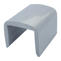 Trailer Bumper Protector C-Cover 65mm x 65mm x 3000mm Grey