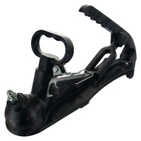 3.5t Heavy Duty Electric Coupling Dual Prong Brake Lever for 50mm Towball Black