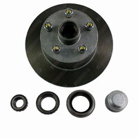 Trailer Disc Hub 10'' Inch Ford 5 Stud With SL Bearings Dust Cap and Seals - Galvanised
