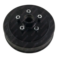 Trailer Hub Drum 10'' Inch Ford 5 Stud With NO Bearings Natural Steel