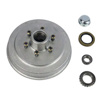 Trailer Hub Drum 12'' Land Cruiser 6 Stud 2 Tonne TX ALKO Style 15123 / 30210 Dacromet