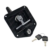 T-Lock Heavy Duty Lockable Black for Trailer Truck Ute