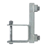 Galvanised Tube Side Adjuster 3'' Inch x 3'' Inch with 8'' Inch long Yoke
