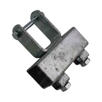 Galvanised Tube Side Adjuster Bracket Heavy Duty 2'' Inch x 2'' Inch Suit 40mm Square Stem