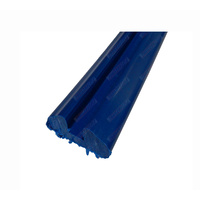 Boat Trailer BLUE Skid Strip Teflon Grooved Slides Centre 50mm x 1.5M Long