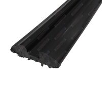 Boat Trailer BLACK Skid Strip Teflon Grooved Slides Centre 50mm x 9M Long Roll