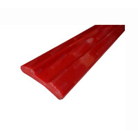 Boat Trailer RED Skid Strip Teflon Grooved Slides Centre 50mm x 9M Long Roll