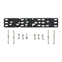 Trailer Vision Multi Mounting Bracket for 7 pin or 12 pin Duo Connectors with Anderson Plugs Large #TV-17698-L