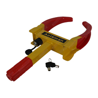 Universal Heavy Duty Wheel Clamp Anti-Theft Lock for Caravan Trailer boat