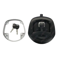 Black Compression T Lock Whale Tail Handle