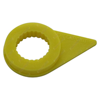 Wheel Nut Indicator 19mm Yellow Plastic Trailer Truck