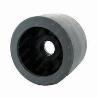 4'' Inch Diameter Boat Trailer Wobble Roller Smooth 22mm Bore 3'' Inch Wide Grey Boat Jet Ski Trailer