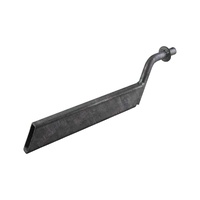 Wobble Roller Bracket Single Fixed 340mm For Boat Trailer Galvanised