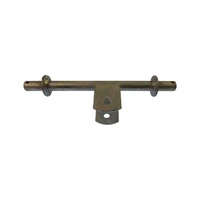 Galvanised Double Wobble Roller Bracket Big Clamp 18mm Dia.