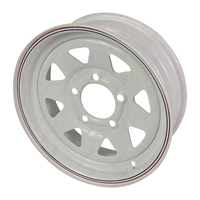 13" Ford Sunraysia Style Wheel Rim White Suit Caravan Camper Car Boat Box Trailers