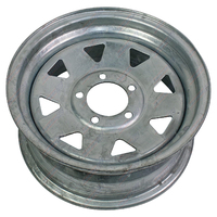 14" Holden HQ Sunraysia Wheel Rim Galvanised Trailer Caravan Boat 