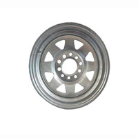 13'' Multi Fit Ford Holden HT Sunraysia Style Wheel Rim Galvanised Suit Caravan Camper Car Boat Box Trailers